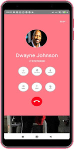 Captura 2 The Rock Video Call (Dwayne Jo android