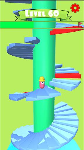 Android application Capsule Stairs 3D screenshort