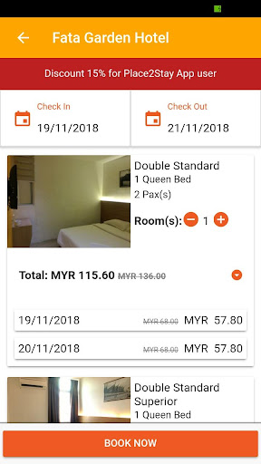 Place2Stay Hotel Screen 2