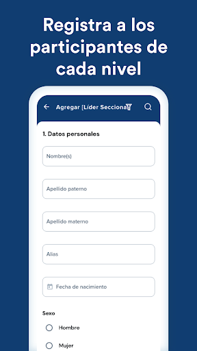Android application Mas X Mérida screenshort