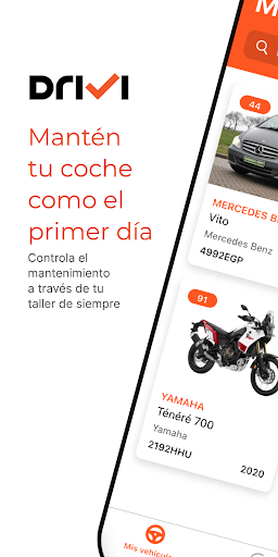 Android application Drivi screenshort