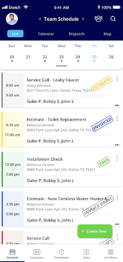 FieldPulse Screen 2