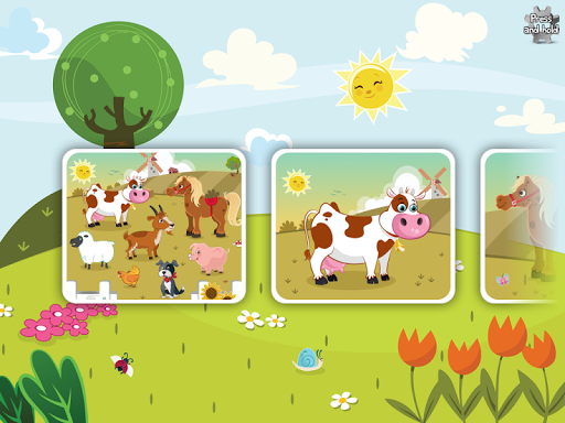 Screenshot of Animal Puzzles for Kids