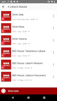 screenshot of BBC News Hausa