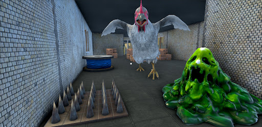 Hack Evil Chicken: Scary Escape