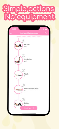Android application Weight Loss & Fitness in 5 min screenshort