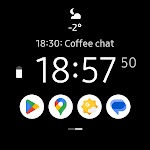 screenshot of One (Icons) watch face