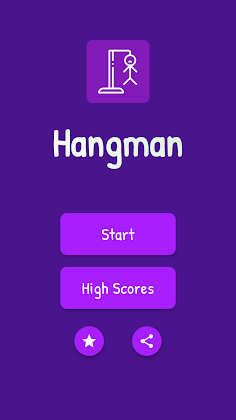 Hangman - Word Game - Screenshot 1