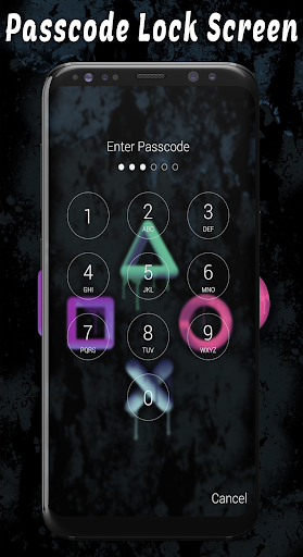 Gamepad Passcode Lock Screen Screen 2