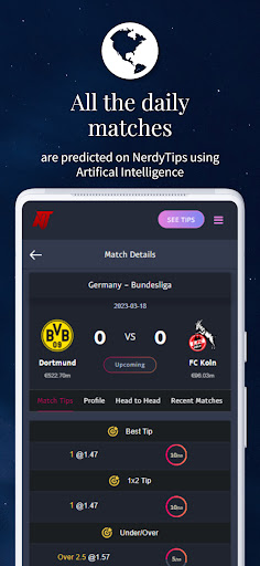 AI Football Tips - NerdyTips Screen 3