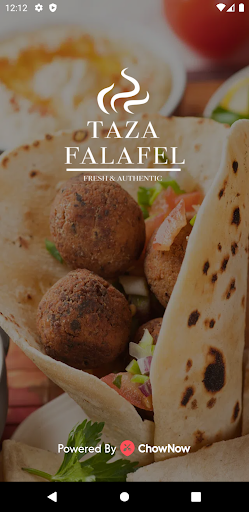 Android application Taza Falafel screenshort