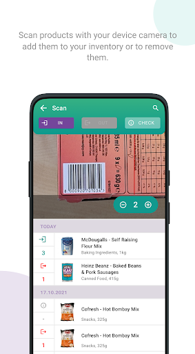 Android application stokk screenshort