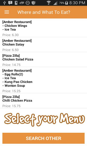 Where and What To Eat? - Budge Screen 3