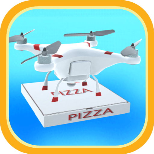 Drone Pizza Delivery 3D