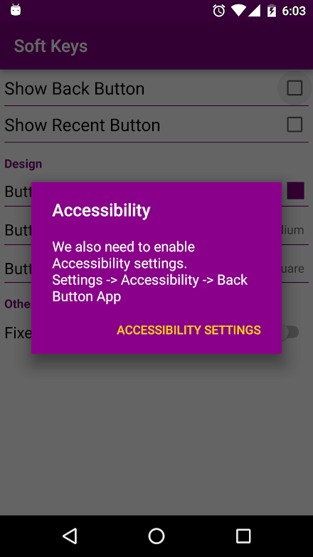 Soft Keys Screen 1