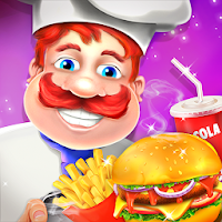 Burger Boss - Fast Food Cooking  Serving Game