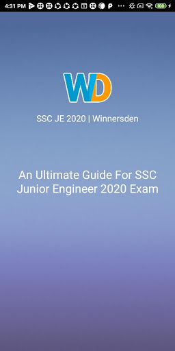 Android application SSC JE | WinnersDen screenshort