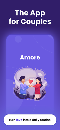 Android application Amore: Couple & Relationship screenshort