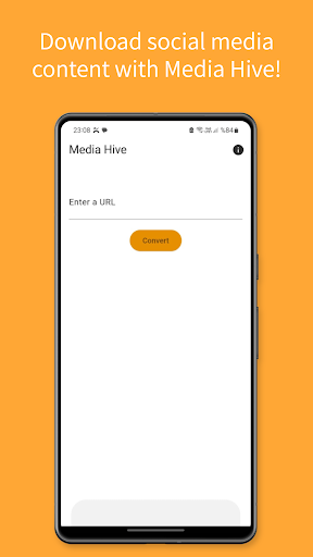 Android application Media Hive screenshort