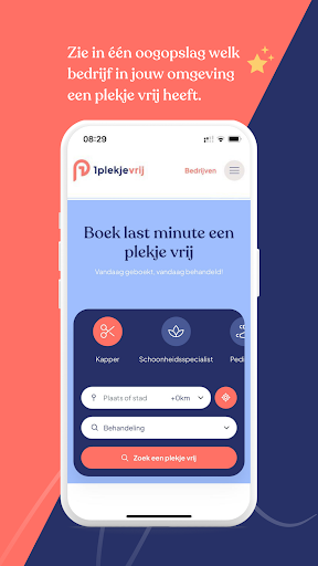 Android application 1plekjevrij screenshort