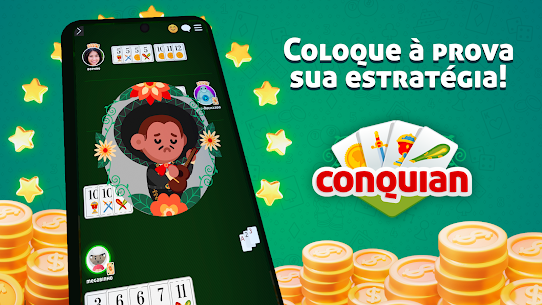 Conquian: Jogo de Cartas 3