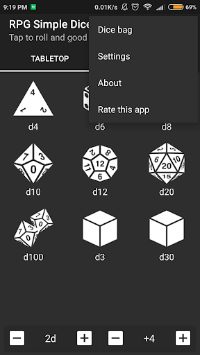 RPG Simple Dice screenshot 3