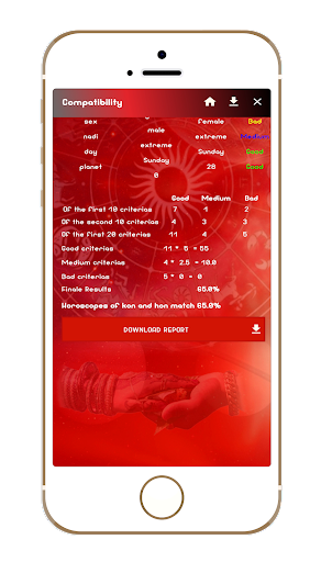 Android application Zodiac Compatibility screenshort