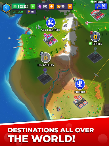 Idle Airplane Inc. Tycoon - Simulation - games