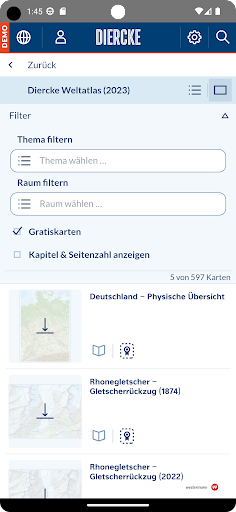 Diercke Atlas Screen 2