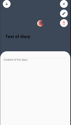 Personal Diary Screen 3