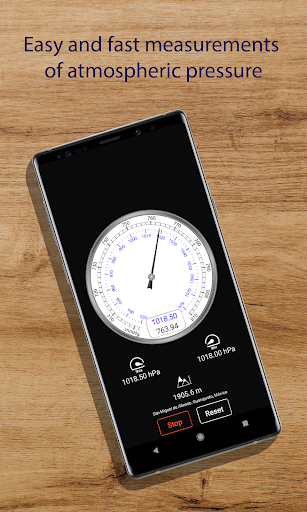 Barometer Atmospheric pressure Screen 2