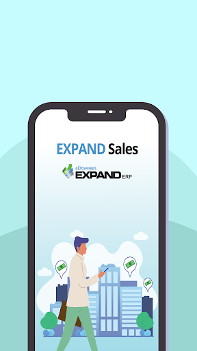 Android application Expand eziSALES screenshort