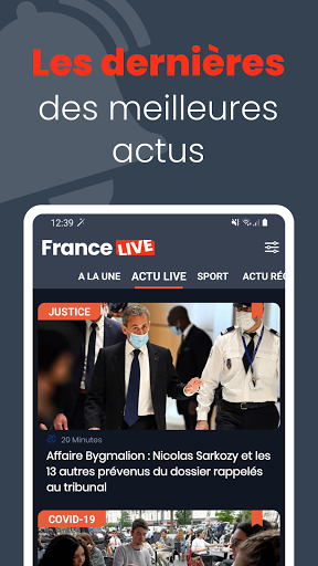 France Live Screen 3