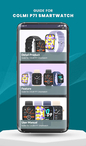COLMI P71 Smartwatch App Guide Screen 3