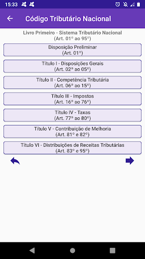 Código Tributário Nacional Screen 3