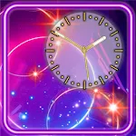Cover Image of Télécharger Neon Abstract Clock  APK