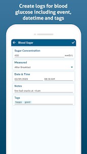 Diabetes Diary Pro Apk- Blood Glucose Tracker (Pro Features Unlocked) 4