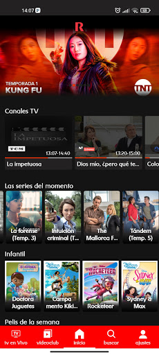 Android application tv comigo screenshort