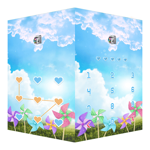 AppLock Live Theme Pinwheel logo
