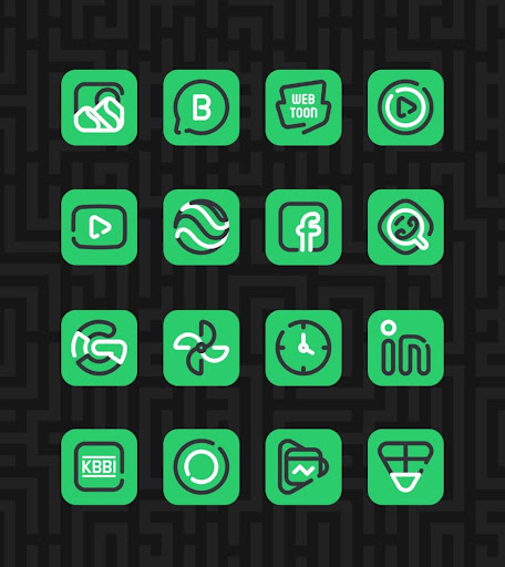 Linios Green - Icon Pack