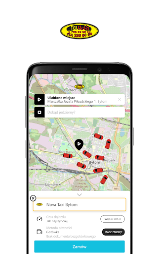 Nova Taxi Bytom Screen 2