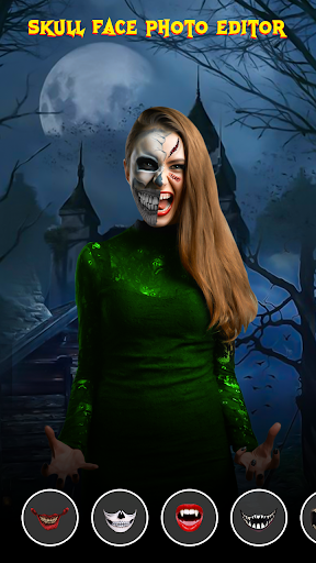 Skull Face Photo Editor Pro Screen 2