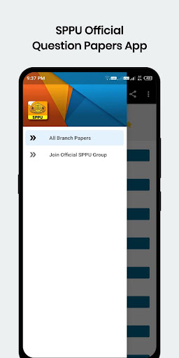 Android application SPPU Question Papers App screenshort