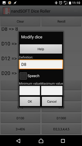 DiceRoller by nandSOFT