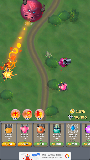 Bubble Guns Screen 3