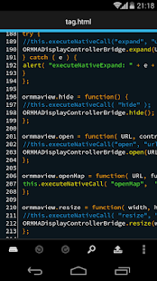 DroidEdit Pro (code editor) Screenshot
