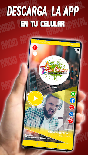 Android application Radio Super Star Chincha screenshort
