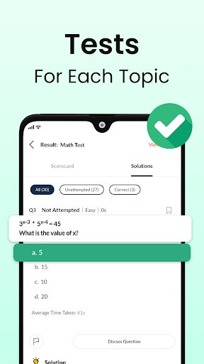 Screenshot of Full marks app: Classes 1-12