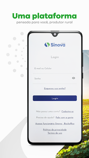 Android application Portal do Cliente Sinova screenshort