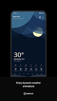 screenshot of OnePlus Weather